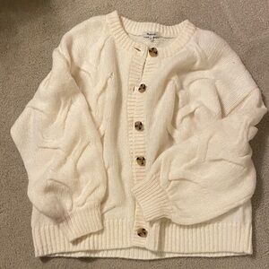 Madewell chunky knit cardigan